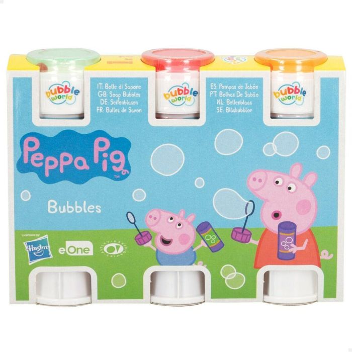 Set de pomperos Peppa Pig 3 Piezas 60 ml (24 Unidades) 1