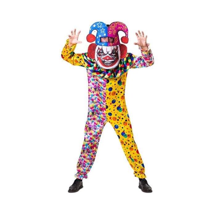 My Other Me ml Disfraz de Payaso Cabezudo para Hombre con Mono y Capucha 3D, Talla M - Ideal para +3 Años 0 My Other Me ml Disfraz de Payaso Cabezudo para Hombre con Mono y Capucha 3D, Talla M - Ideal para +3 Años 0