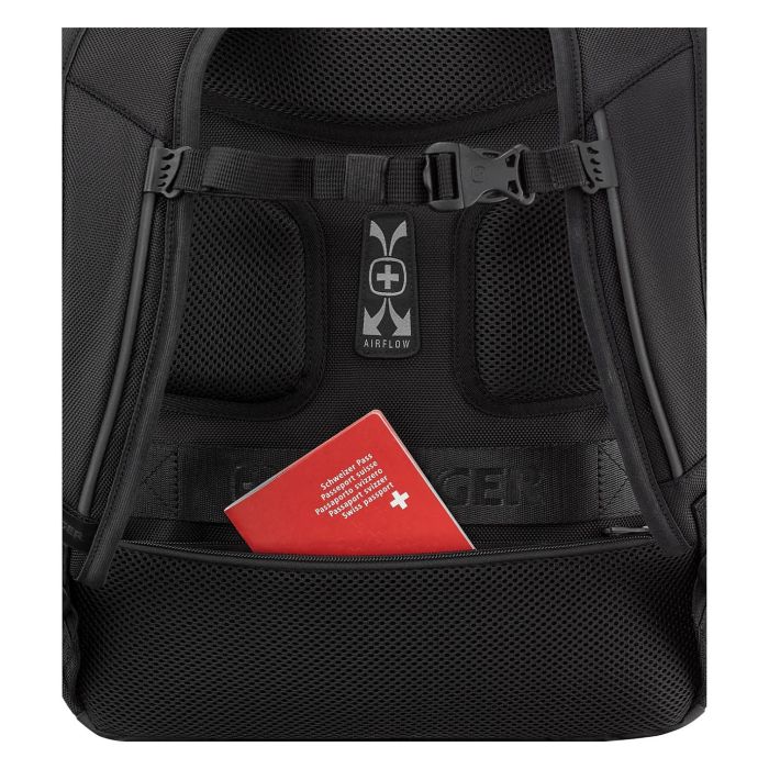 Wenger Legacy Black Series Mochila para portátil 40,64cm (16"), Negro, Poliéster reciclado 14