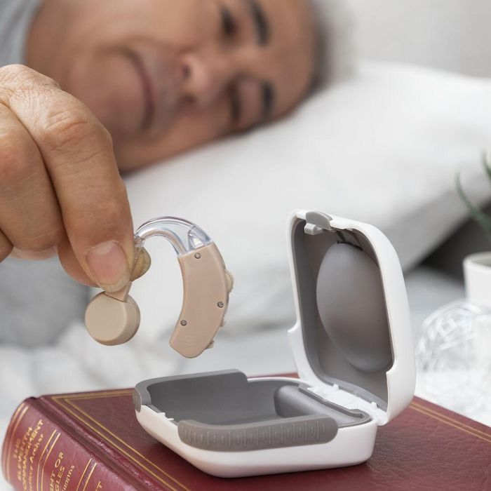 Amplificador de Sonido Retroauricular con Accesorios Welzy InnovaGoods 1 unidad 7 Amplificador de Sonido Retroauricular con Accesorios Welzy InnovaGoods 1 unidad 7