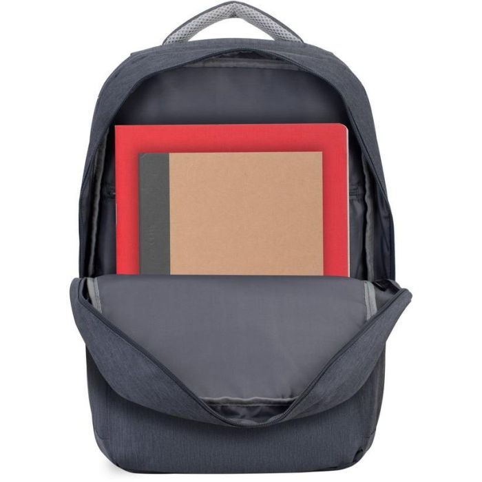 Rivacase 7567 Mochila Portátil 17.3 Pulgadas Prater - Protección Antirrobo, Carga USB, Gris Oscuro 4 Rivacase 7567 Mochila Portátil 17.3 Pulgadas Prater - Protección Antirrobo, Carga USB, Gris Oscuro 4