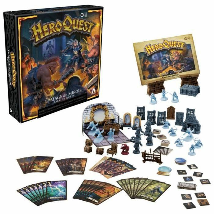 Heroquest Quet Pack Le Mage du Miroir - Juego de roles - Juego de Plateau - Heroquest Game System requerido - Avalon Hill 5