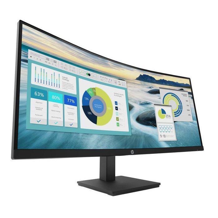 HP Monitor Curvo P34hc 86.4cm (34") Quad HD 3440 x 1440 21:9 5ms 178°/178° 3000:1 Negro HP Monitor Curvo P34hc 86.4cm (34") Quad HD 3440 x 1440 21:9 5ms 178°/178° 3000:1 Negro