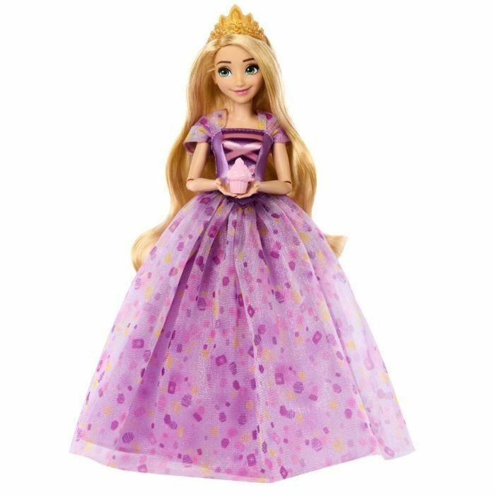 PRINCESAS DISNEY Rapunzel Fiesta de Cumpleaños-Muñeca inspirada en la película - HYC38 4