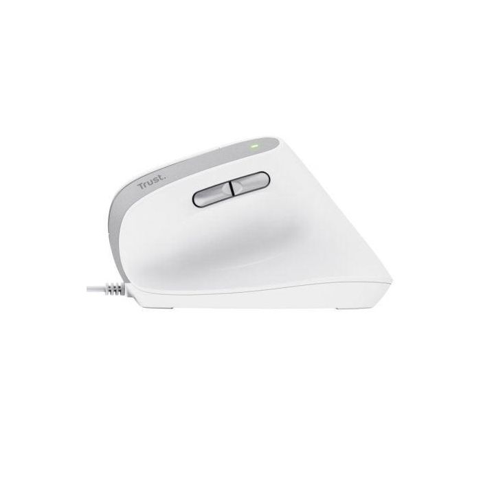 Ratón Ergonómico Trust Bayo II/ Hasta 2400 DPI/ Blanco 2 Ratón Ergonómico Trust Bayo II/ Hasta 2400 DPI/ Blanco 2