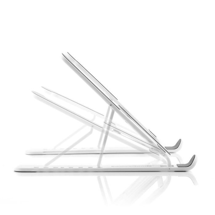 Soporte Plegable y Regulable para Portátil Flappot InnovaGoods 3 Soporte Plegable y Regulable para Portátil Flappot InnovaGoods 3