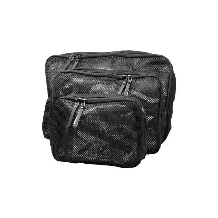 Trunk Packcube Bolsas Organizadoras de Equipaje 3 unidades TR-PACKCUBE-BLK - Set de Cubos de Empaque de Viaje en Poliéster para Maleta 1