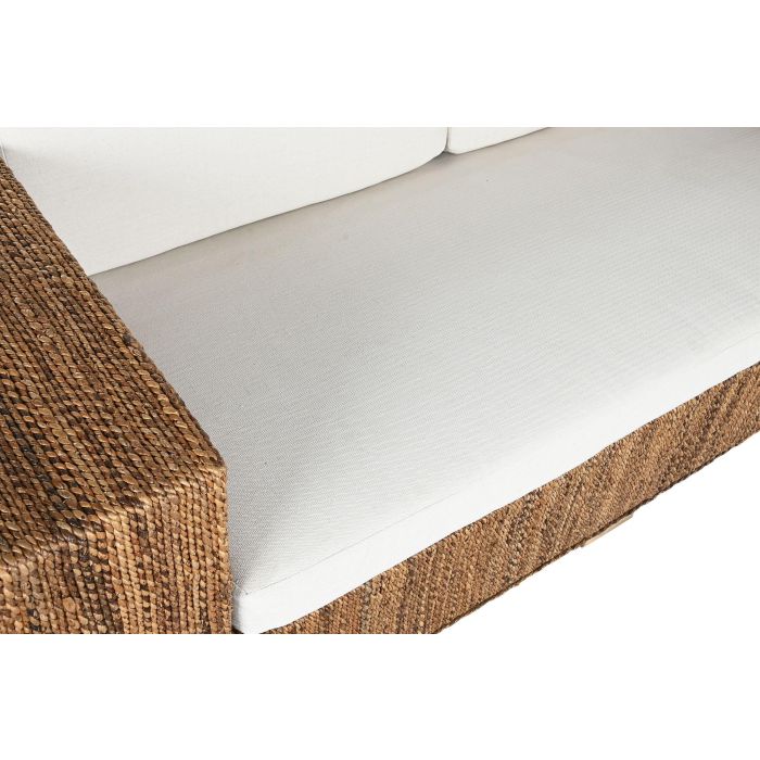 Sofa Item Home DKD Home Decor Natural Blanco 92 x 65 x 192 cm 3 Sofa Item Home DKD Home Decor Natural Blanco 92 x 65 x 192 cm 3