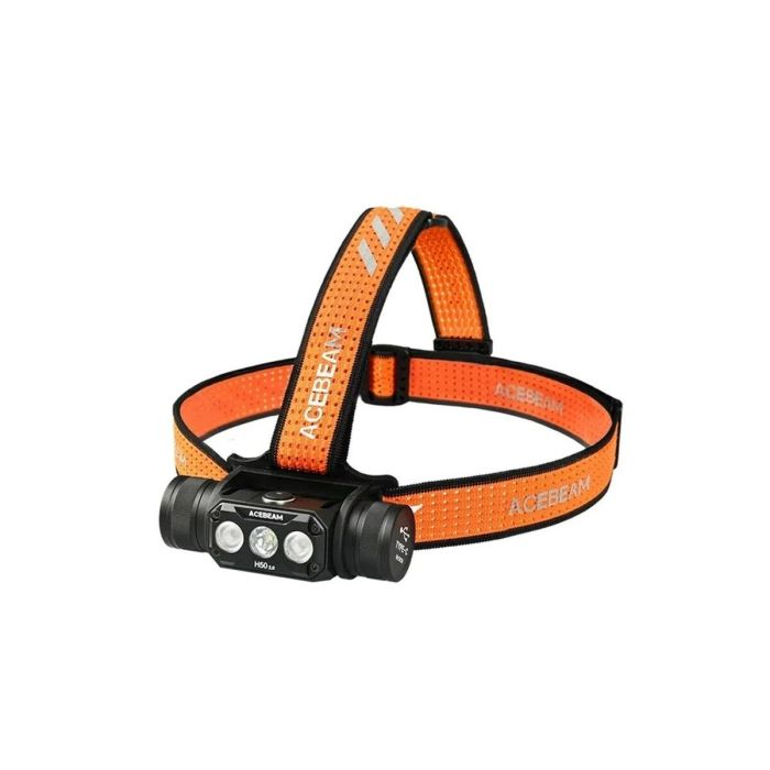 Linterna LED para la Cabeza Acebeam H50 2.0 Negro Naranja 0