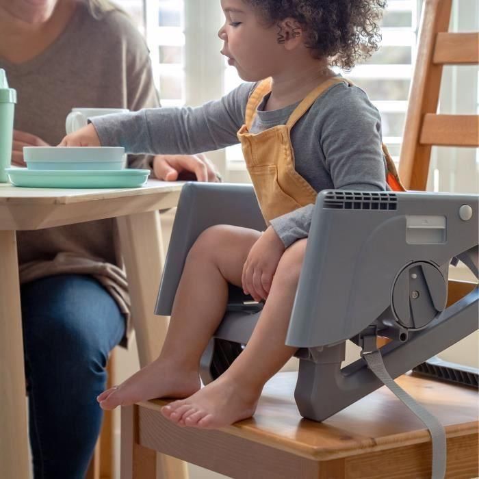 Ingenuity ING0074451168695 - Trona Evolutiva 7 en 1 Hamaca, Asiento Elevador, Silla Bebé hasta 5 años con Posicionador - Chambray 2 Ingenuity ING0074451168695 - Trona Evolutiva 7 en 1 Hamaca, Asiento Elevador, Silla Bebé hasta 5 años con Posicionador - Chambray 2