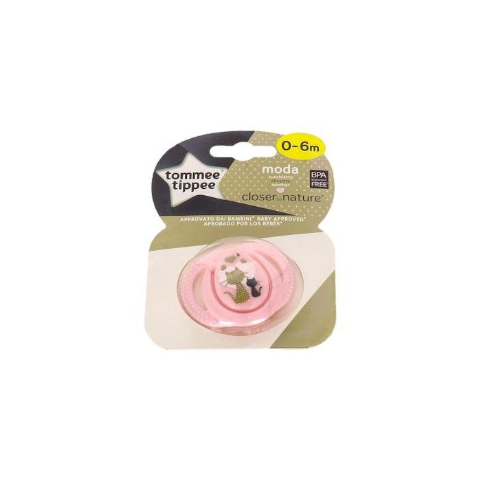 Tommee Tippee Chupete Moda Sili Redon 0-6 M 1 Un Nina