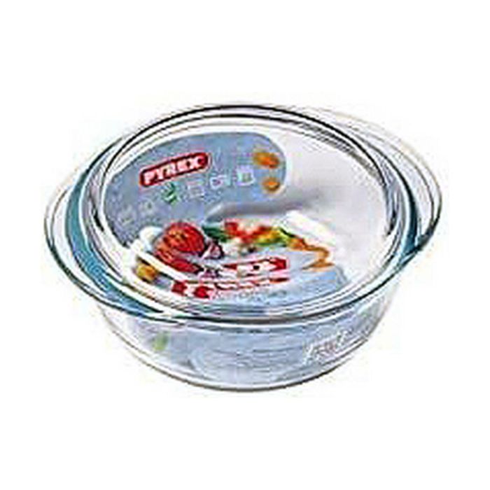 Cacerola Con Tapa Pyrex Essentials 1,4 L Transparente Vidrio 3