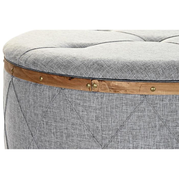 Descalzadora Scandi DKD Home Decor Gris Claro Natural 80 x 43 x 80 cm Set de 2 3 Descalzadora Scandi DKD Home Decor Gris Claro Natural 80 x 43 x 80 cm Set de 2 3