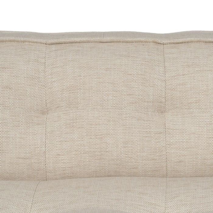 Sofá 3 Plazas Beige Tejido Sibaris 218 X 102 X 77 cm