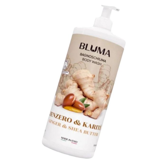 BLUMA Ginger Shea Butter Gel de Baño para Mujer 1000 ml