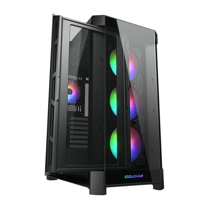 Cougar CGR-5AD1B-RGB Midi Tower PC Negro ARGB Schwarz