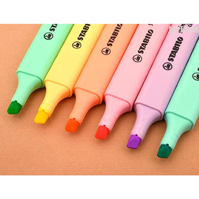 Stabilo Marcador Fluorescente Swing Cool Pastel C-Surtidos Blíster 6 Ud 2