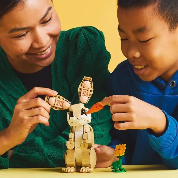 LEGO 31162 El Adorable Conejito 3 en 1 - Set de Construcción para Niñas a partir de 8 Años