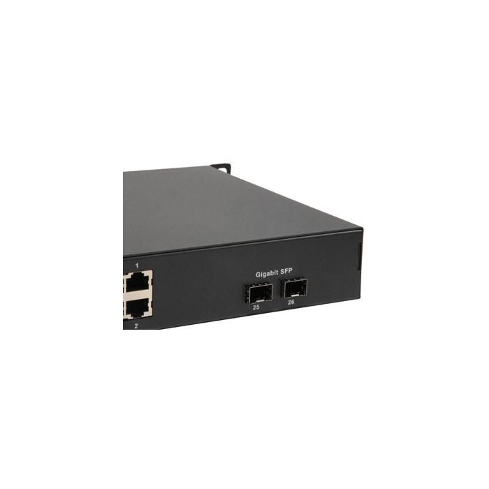 Switch 24x FE FGP-2602 2xGSFP 19" 380W 24xPoE 2 Switch 24x FE FGP-2602 2xGSFP 19" 380W 24xPoE 2