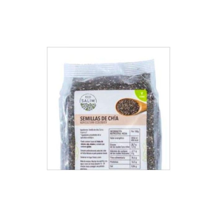 ECO SALIM Semilla de Chía Bio Vegan 1Kg - Agricultura Ecológica