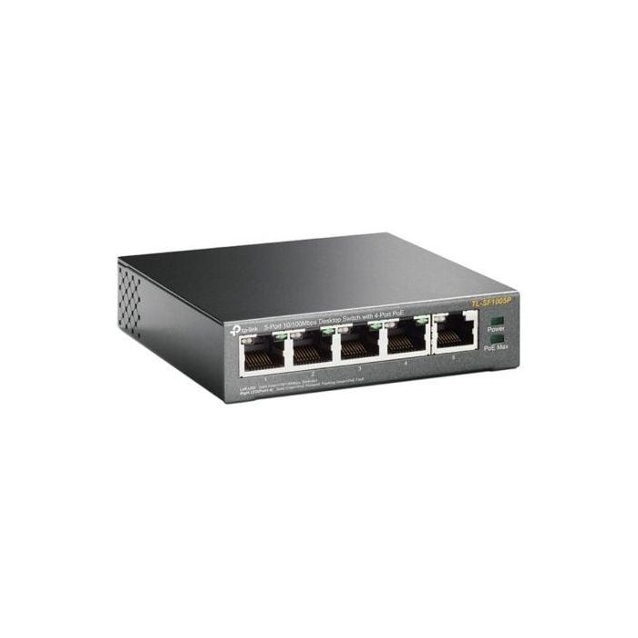 TP-Link TL-SF1005P No administrado Fast Ethernet (10/100) Energía sobre Ethernet (PoE) Negro 2 TP-Link TL-SF1005P No administrado Fast Ethernet (10/100) Energía sobre Ethernet (PoE) Negro 2