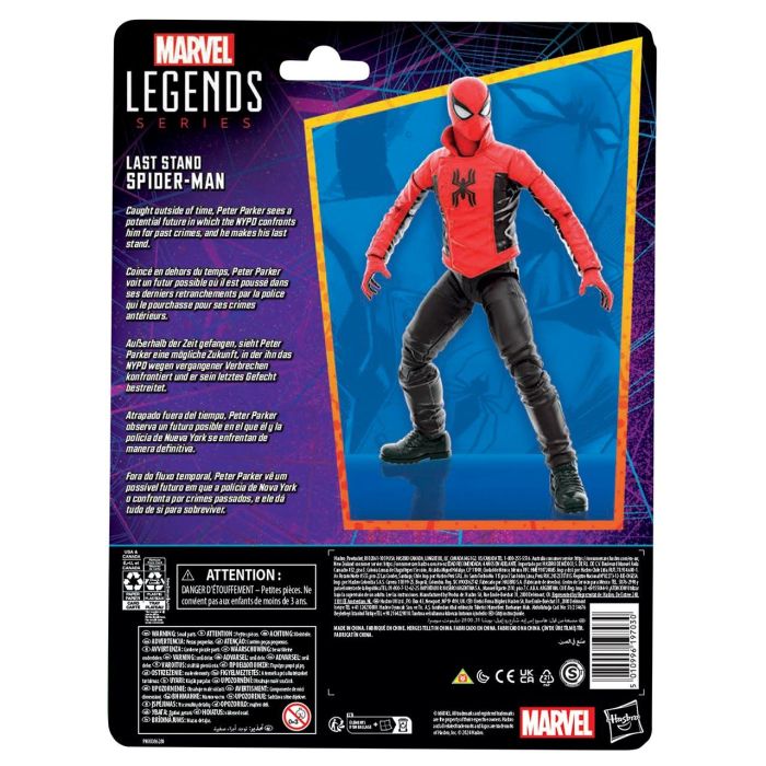 Figura Last Stand Spider-Man Marvel Legends F9020 Hasbro 5 Figura Last Stand Spider-Man Marvel Legends F9020 Hasbro 5