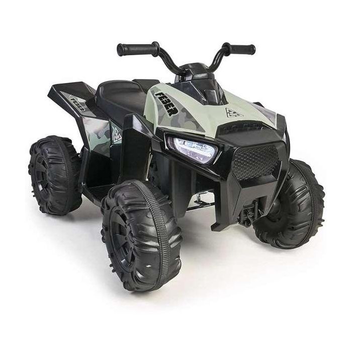 Feber Quad de Batería 12V Modelo Boxer - Vehículo Infantil con Medidas 59x58x85,5 cm, para Niños +3 Años