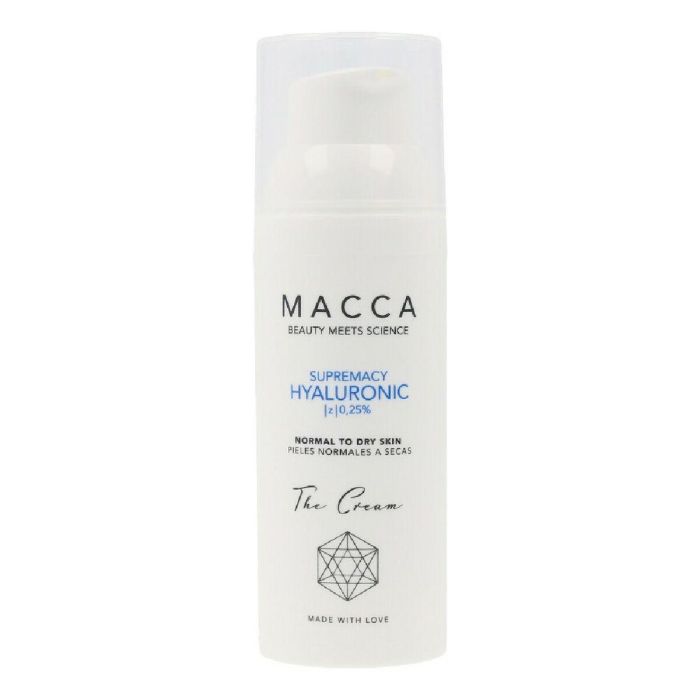 Macca SUPREMACY HYALURONIC z 0,25% crema tratamiento facial para piel normal a seca 50 ml