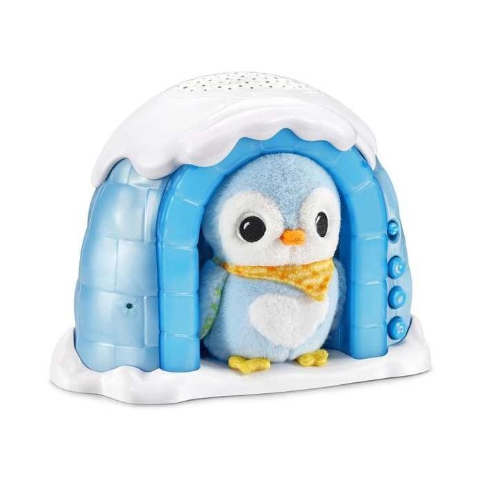 Proyector musical iglú peluchito pingüino. 3 modos de luz y con detector de sonido y desconexion automática 27,9x13x27,5 cm 0 Proyector musical iglú peluchito pingüino. 3 modos de luz y con detector de sonido y desconexion automática 27,9x13x27,5 cm 0