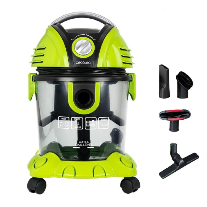 Cecotec Wet&Dry T Aspiradora de tambor Seca y húmeda 1200 W Sin bolsa Cecotec Wet&Dry T Aspiradora de tambor Seca y húmeda 1200 W Sin bolsa
