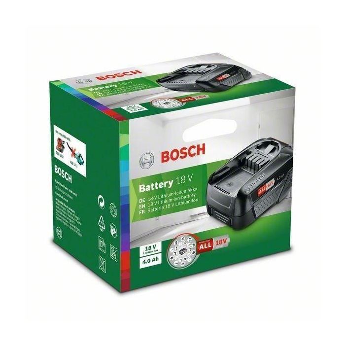 BOSCH Pack Batería - Batería 18V 4.0Ah 1