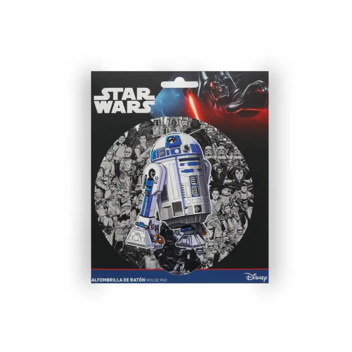 Wondee Alfombrilla de Ratón Star Wars R2D2 Redonda Antideslizante 200 mm 5