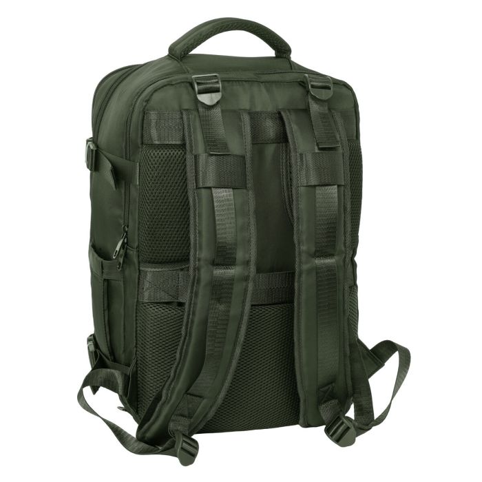 Safta Mochila de Viaje para Cabina de Avión y Portátil 15,6'' Real Betis Balompié - Color Verde, Dimensiones 440x290x190 mm Safta Mochila de Viaje para Cabina de Avión y Portátil 15,6'' Real Betis Balompié - Color Verde, Dimensiones 440x290x190 mm
