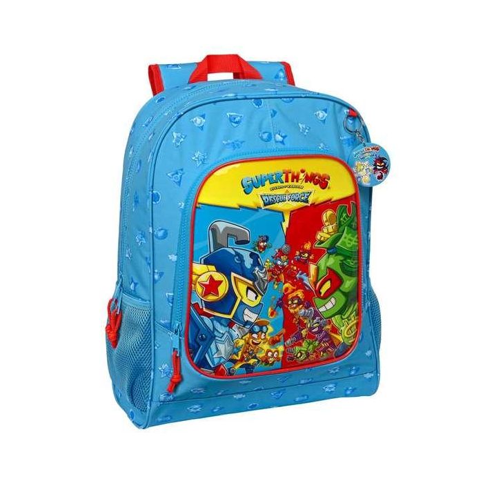 Mochila Escolar SuperThings Rescue force 32 x 42 x 14 cm Azul Mochila Escolar SuperThings Rescue force 32 x 42 x 14 cm Azul