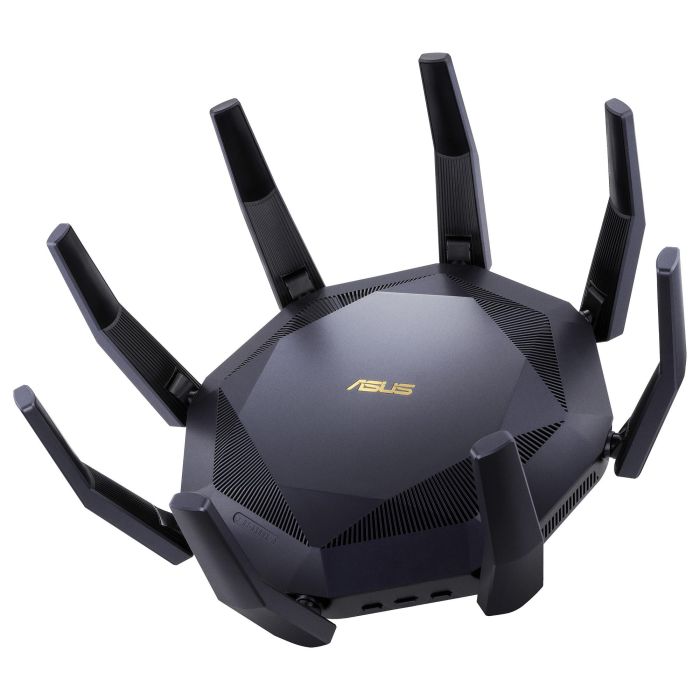 ASUS RT-AX89X Router WiFi 6 AX6000 Dual Band Negro 8 Antenas 2.4GHz 5GHz Ethernet MU-MIMO Mesh 2 Puertos USB 3.0 7