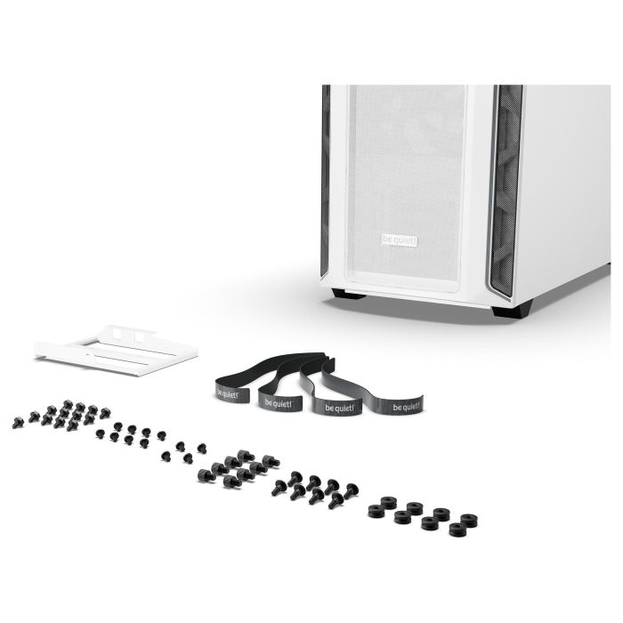 be quiet! SHADOW BASE 800DX White Midi Tower PC Blanco Acero Vidrio Templado ABS ATX EATX micro ATX Mini-ITX
