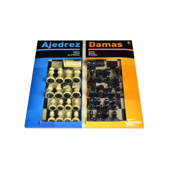 Fournier Ajedrez Damas Tablero Grande 41x40x4,6 cm 3