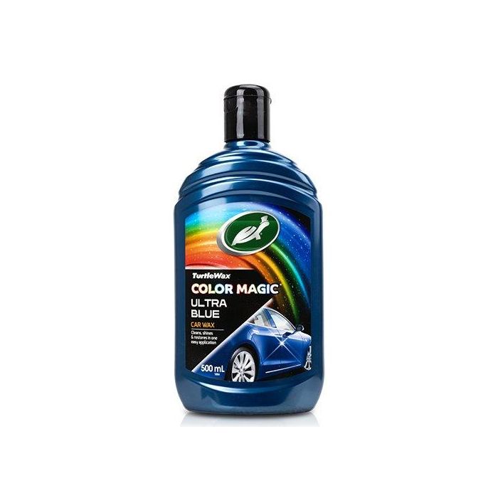 Abc Cera con Color Azul Oscuro 500 mL Cs6 Fg7100 TW52709 - Limpia, Abrillanta, Restaura y Da Color
