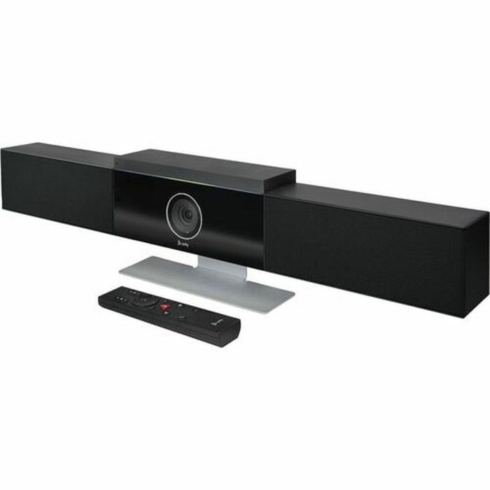 Poly Studio Webcam USB 4K UHD con Seguimiento Automático, Encuadre Automático y Tecnologías de Audio Avanzadas 1