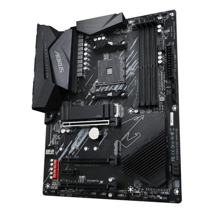 Gigabyte B550 AORUS ELITE V2 Placa Base AMD Ryzen 5000, 12+2 VRM, DDR4 4733MHz, 1xPCIe 4.0 + 1xPCIe 3.0 M.2, 2.5GbE LAN 3 Gigabyte B550 AORUS ELITE V2 Placa Base AMD Ryzen 5000, 12+2 VRM, DDR4 4733MHz, 1xPCIe 4.0 + 1xPCIe 3.0 M.2, 2.5GbE LAN 3