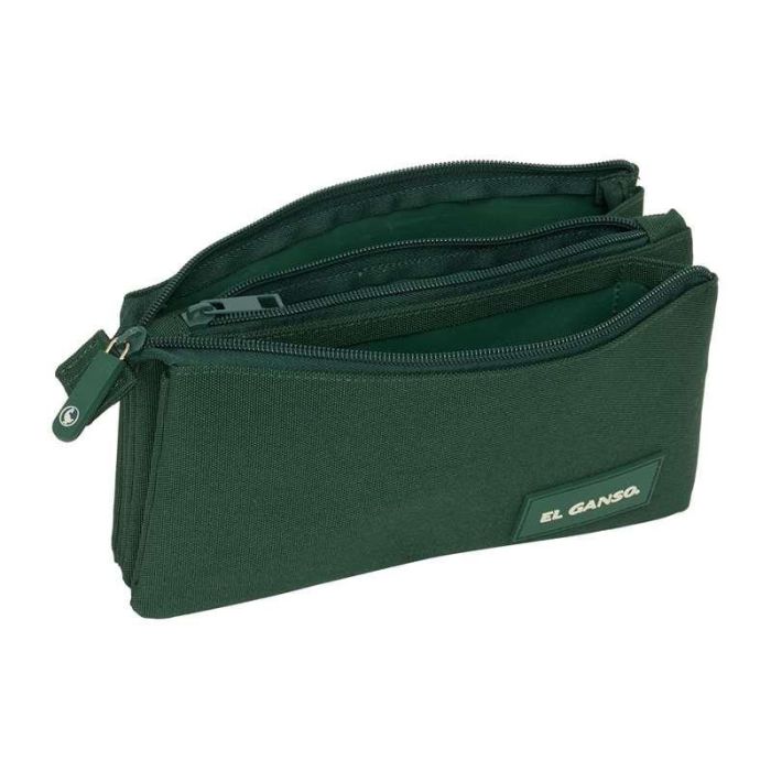 Safta Portatodo Triple El Ganso Basics Green 22x12x3 cm 2 Safta Portatodo Triple El Ganso Basics Green 22x12x3 cm 2