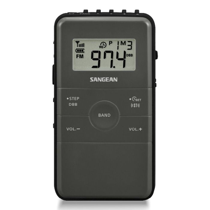 Radio Portátil Sangean DT-140 Negro AM/FM 31 Radio Portátil Sangean DT-140 Negro AM/FM 31