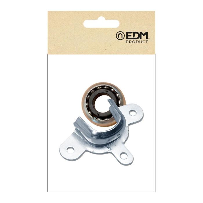 Edm Soporte Pr15 + Rodamiento Pr16 28 mm Zincado Acero 1 Edm Soporte Pr15 + Rodamiento Pr16 28 mm Zincado Acero 1