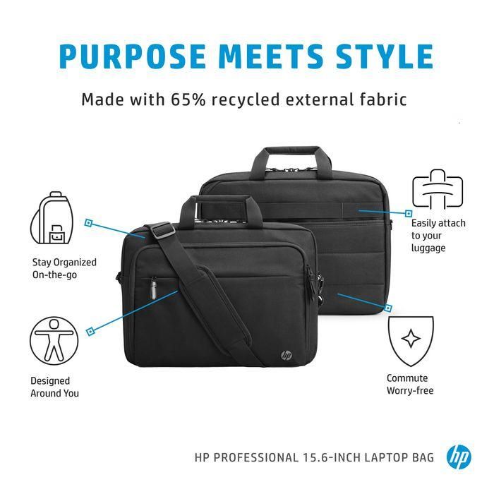 HP Professional 15.6-inch Laptop Bag 3 HP Professional 15.6-inch Laptop Bag 3