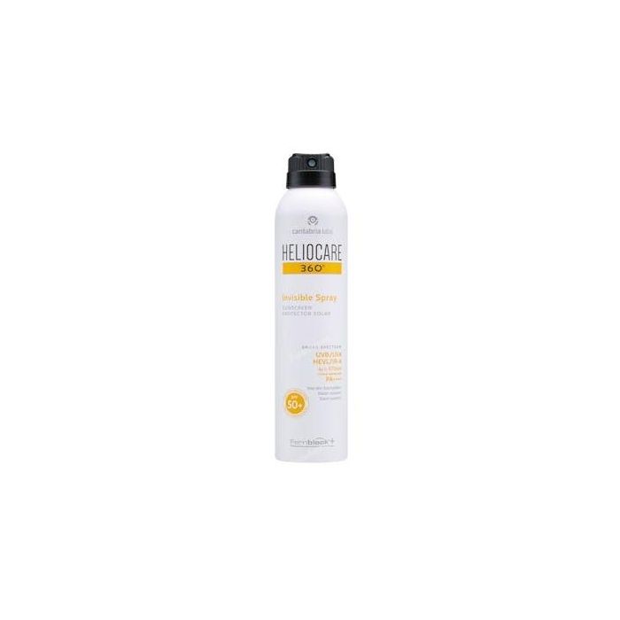 Heliocare 360º Invisible Protector Solar Corporal Spray SPF 50+ 200ml Wet Skin Avanzada Protección UV