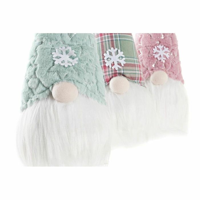 Figura Navidad Fantasia DKD Home Decor Verde Rosa 16 x 54 x 17 cm (3 Unidades) 1 Figura Navidad Fantasia DKD Home Decor Verde Rosa 16 x 54 x 17 cm (3 Unidades) 1