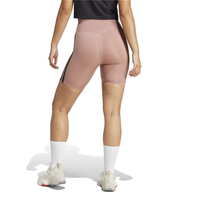 Mallas Deportivas de Mujer Adidas Opt Ess 3Bandas Rosa XS 4