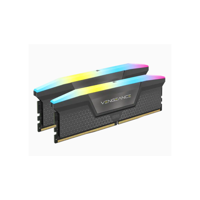 Corsair Vengeance RGB DDR5 64GB (2x32GB) 5200MHz CL40 AMD EXPO & Intel XMP - CMH64GX5M2B5200Z40K 2 Corsair Vengeance RGB DDR5 64GB (2x32GB) 5200MHz CL40 AMD EXPO & Intel XMP - CMH64GX5M2B5200Z40K 2