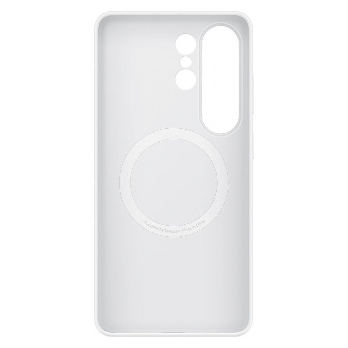 Samsung Carcasa Magnética de Silicone para Galaxy S26 Ultra EF-ES948CWEGWW - Blanco - Compatible con MagSafe, Anti-huellas