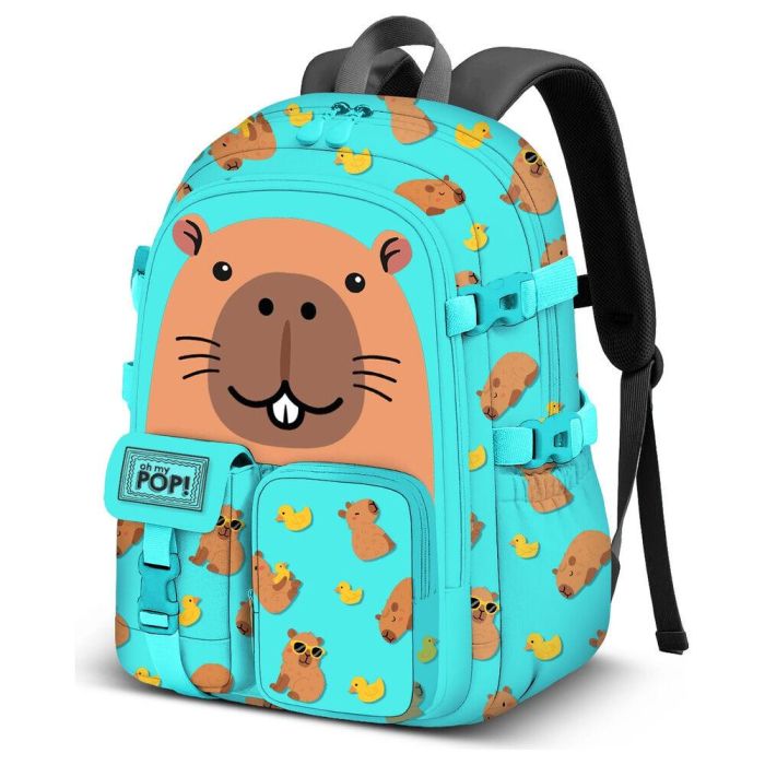 Oh My Pop! Borsa A Tracolla Per Bambini Con Finestra Trasparente – Dimensioni 18,5x18,5 Cm, Tracolla A Catena